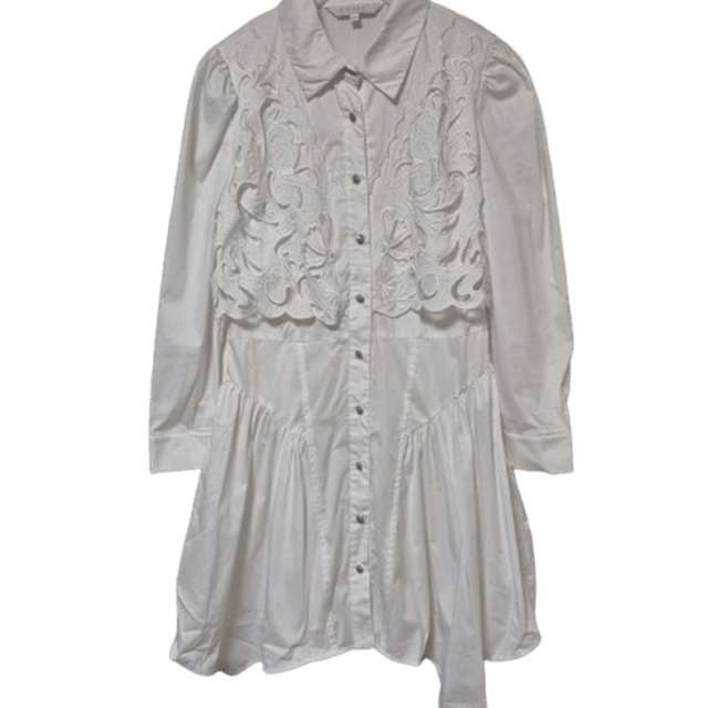 [BUNJANG] EGOIST Women's Blouse Mini Dress / 에고이스트EGOIST 정품 여성 블라우스미니원피스88-92