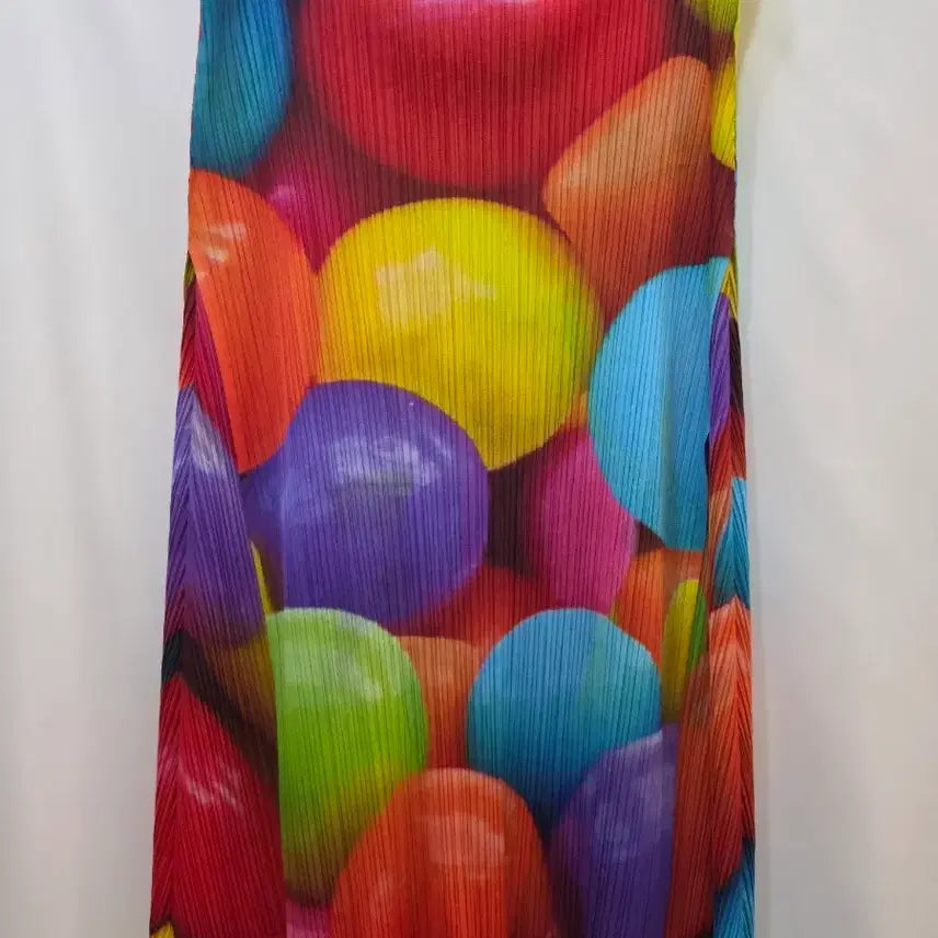 [BUNJANG] Pleats Please Balloon Print Long Skirt / (정품)플리츠플리즈 벌룬 프린트 롱 스커트