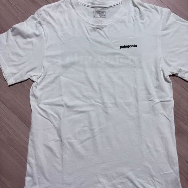 [BUNJANG] Patagonia Short Sleeve T-Shirt White / 파타고니아 반팔 티셔츠 흰색