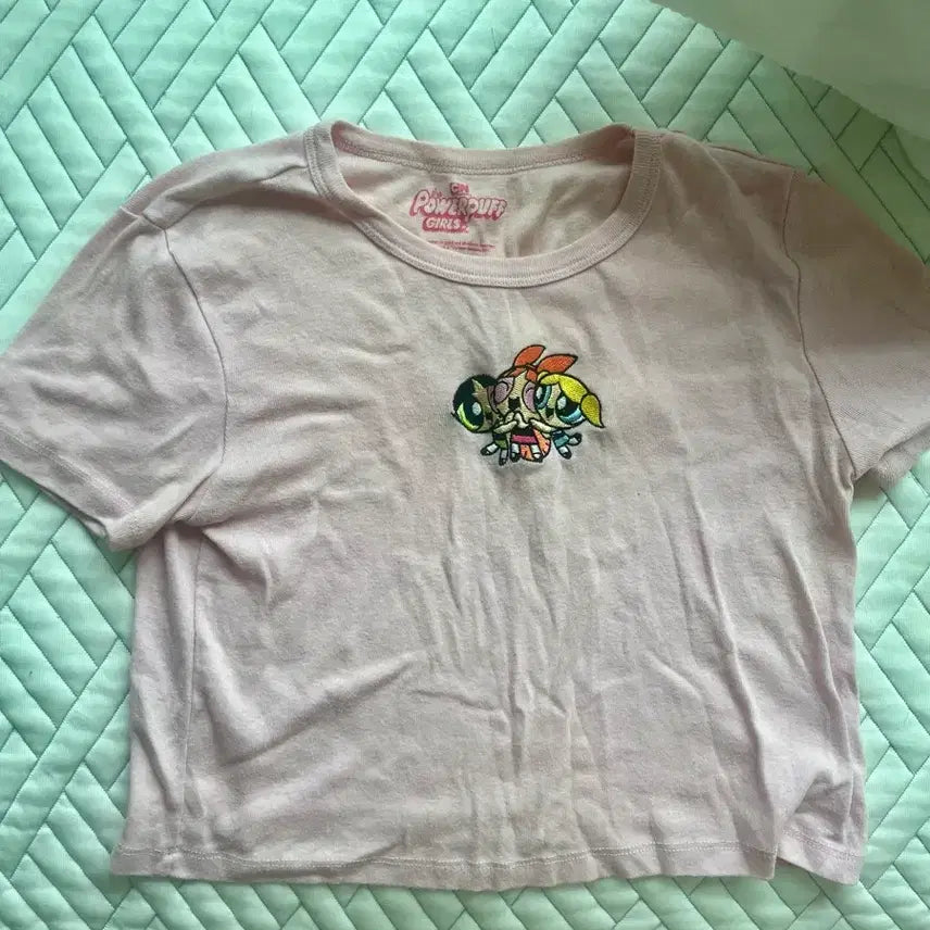 [BUNJANG] Vintage Powerpuff Girls Short Sleeve T-Shirt / 빈티지 파워퍼프걸 반팔티