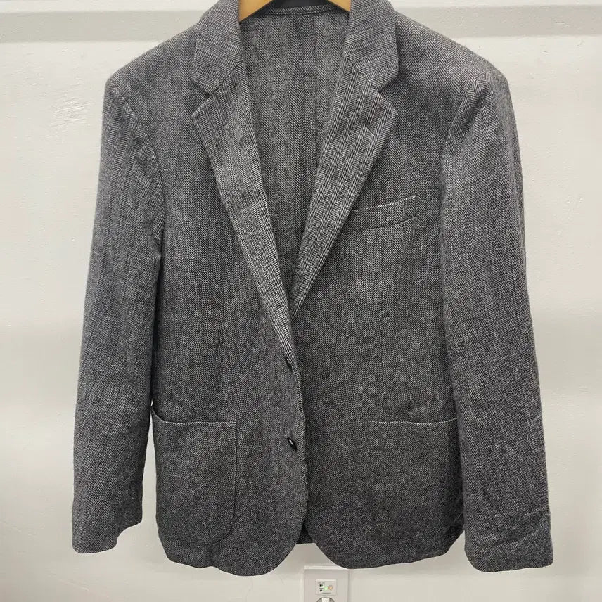 [BUNJANG] Uniqlo Herringbone Jacket Size M / 유니클로 헤링본 자켓 M사이즈