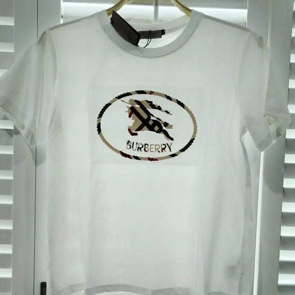 [BUNJANG] Burberry Embroidered T-Shirt / 버버리 티셔츠