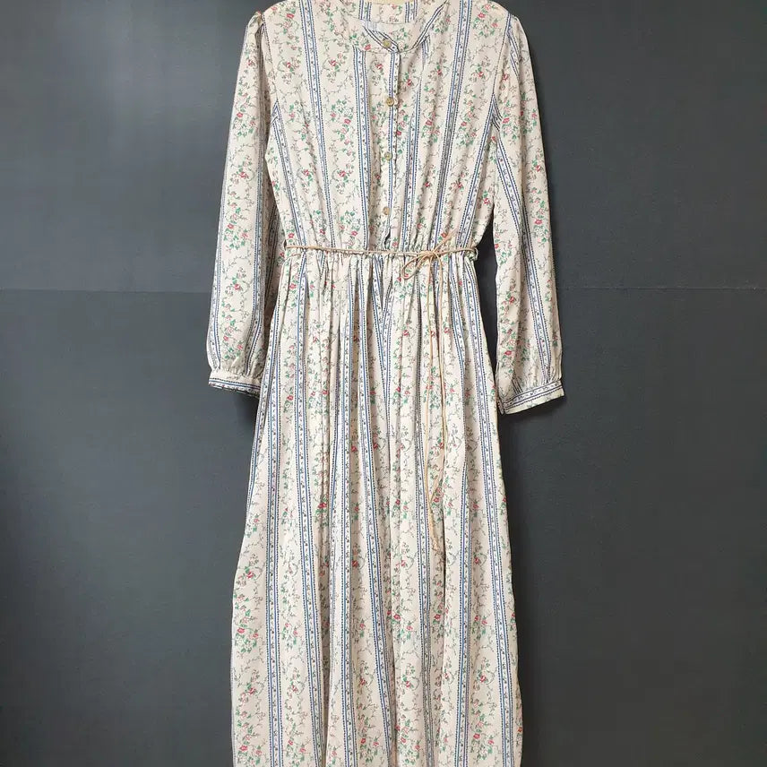[BUNJANG] Hotping Flower Long Dress Ivory / 진짜만원 55 66 핫핑 플라워줄 롱원피스 아이보리