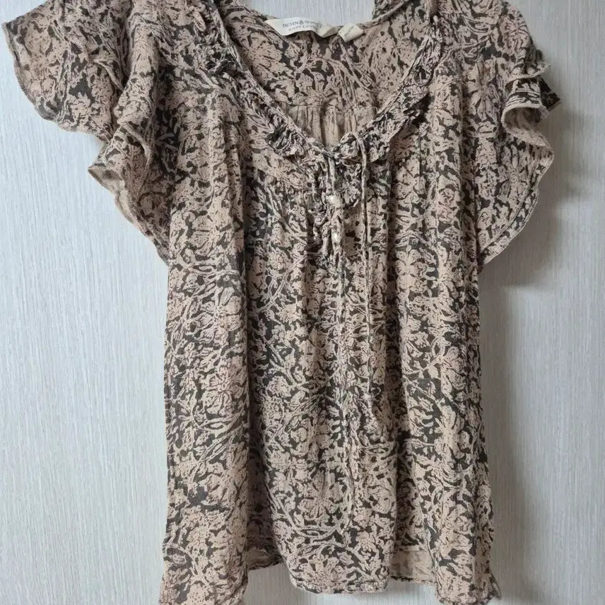 [BUNJANG] Polo Ralph Lauren Denim & Supply Frill Blouse XS / 폴로 랄프로렌 데님앤서플라이 블라우스 프릴 블라우스 xs
