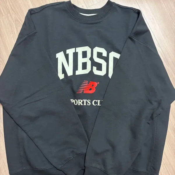 [BUNJANG] New Balance Sweatshirt Black / 뉴발란스 맨투맨 블랙