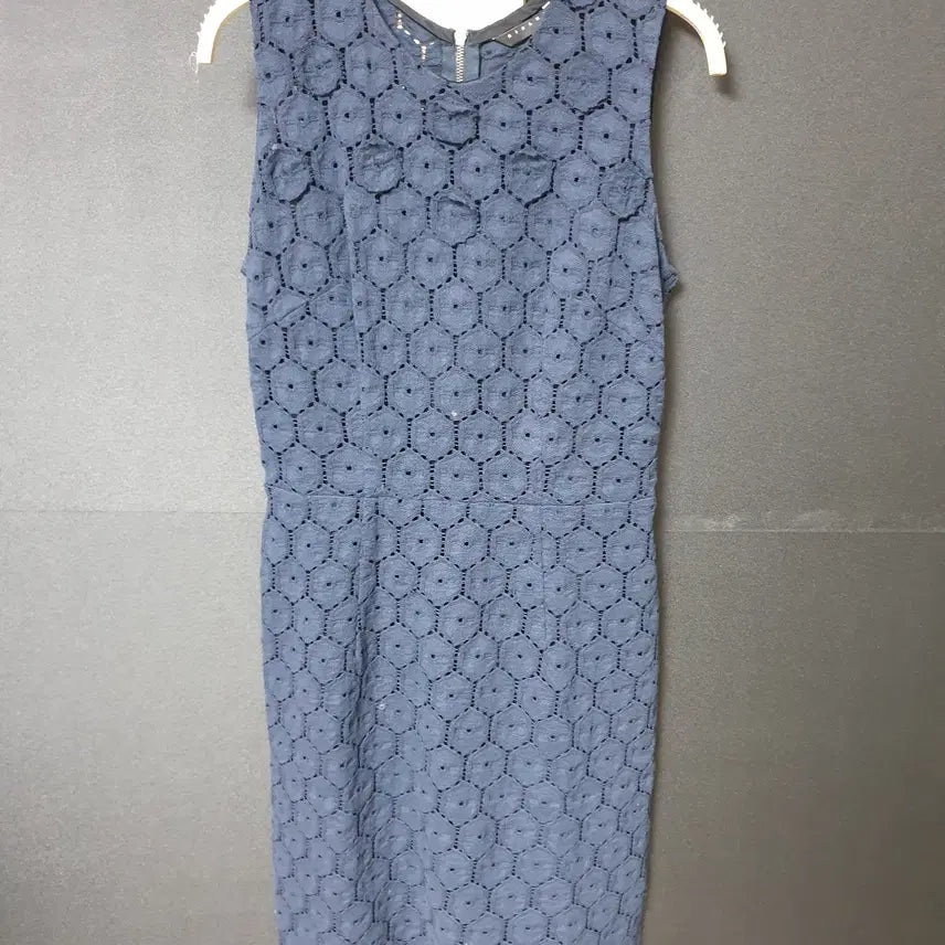 [BUNJANG] Sisley Lace Midi Dress Navy / 진짜만원 시슬리 레이스 미디원피스 44 날씬55 네이비