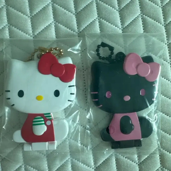 [BUNJANG] Sanrio Hello Kitty Mirror Collection Keyring Mirror / (새상품)산리오 헬로키티 미러 컬렉션 키링 거울 반다이
