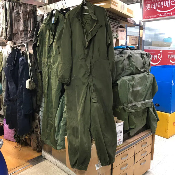 [BUNJANG] US Military Mechanic/Tanker Winter Coveralls - Original Retro Repaired (Large) / 미군정비복31. [오리지널] 미군 메커닉/전차병 혹한기 방한 커버올 - 레트로 감성 수선 (라지 사이즈/중고)