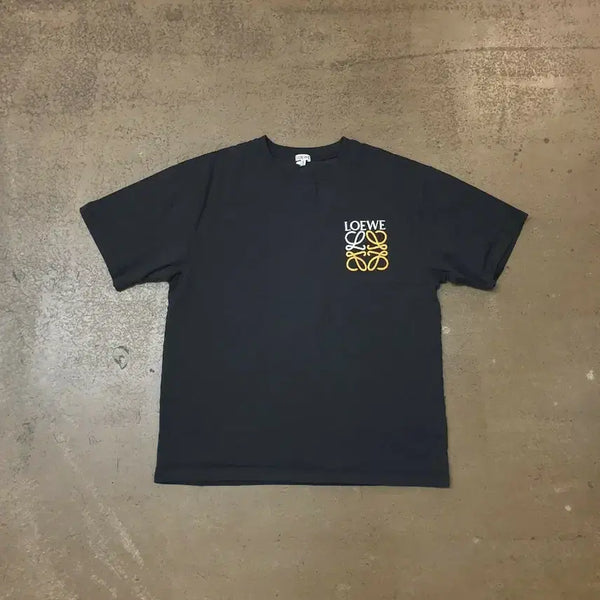 [BUNJANG] Loewe Anagram Short Sleeve T-Shirt Black M / 로에베 아나그램 반팔티 블랙 M