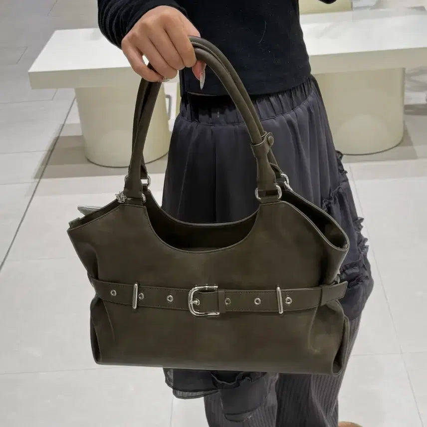 [BUNJANG] Standoil Rene Bag Brown Leather Shoulder Bag / 스탠드오일 standoil 레네백 브라운