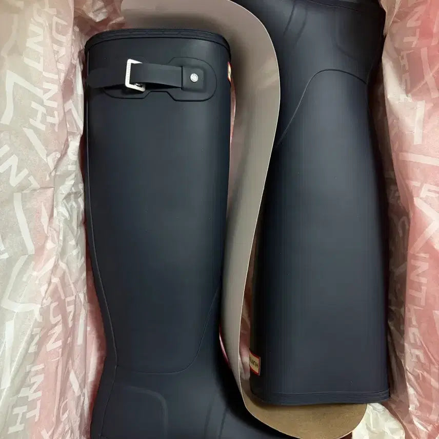 [BUNJANG] Hunter Original Tall Boots Navy / 헌터 오리지널 톨(네이비)