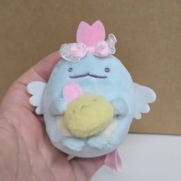 [BUNJANG] Sumikko Gurashi Angel Idol Series Tokage Mascot Keychain / 스밋코구라시 스미코구라시 천사 아이돌 시리즈 도카게 마스코트 키링