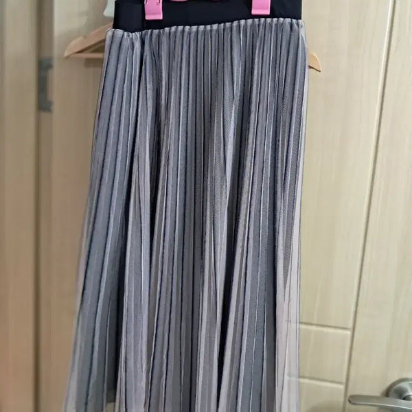 [BUNJANG] Pleated Long Skirt / 플리츠 롱 스커트
