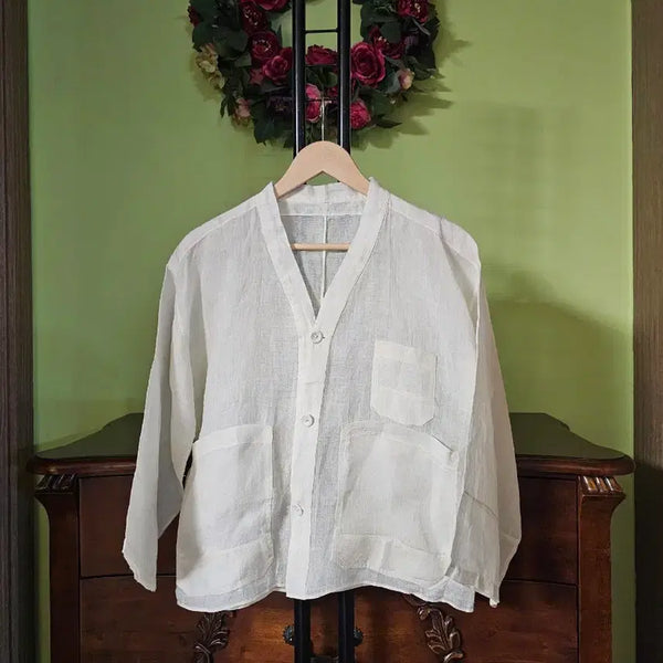 [BUNJANG] Natural Ramie Hanbok Jeogori (Unisex) / 천연모시 우리옷 저고리(남녀공용)