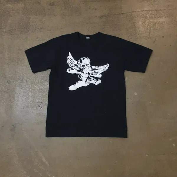 [BUNJANG] Chrome Hearts Foti Graphic T-Shirt Black / 크롬하츠 포티 반팔티 블랙