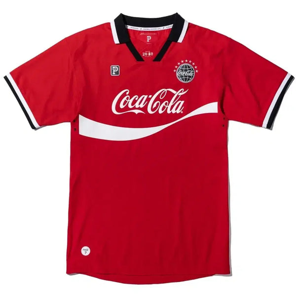[BUNJANG] Over the Pitch x Coca-Cola Collaboration Soccer Jersey Top / 오버더피치 코라콜라 콜라보 축구복 저지 상의 새상품