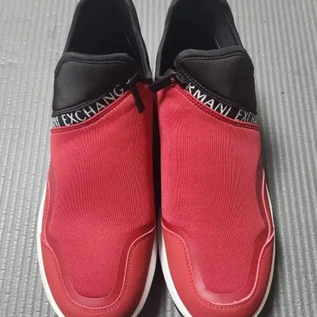 [BUNJANG] Armani Exchange Red Sneakers / 아르마니 익스체인지 운동화 레드