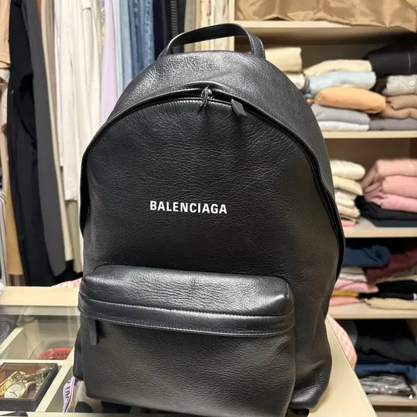 [BUNJANG] Balenciaga Black Backpack / 발렌시아가 백팩 블랙