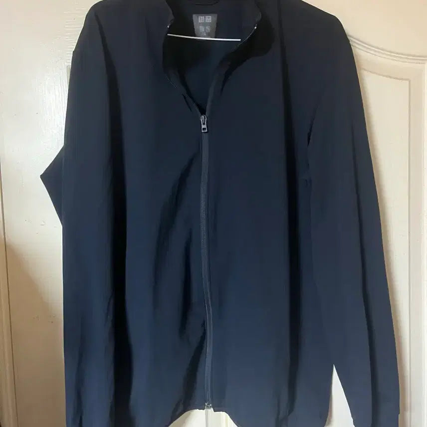 [BUNJANG] Uniqlo Zip-Up Jacket Navy / 유니클로 집업 자켓 네이비