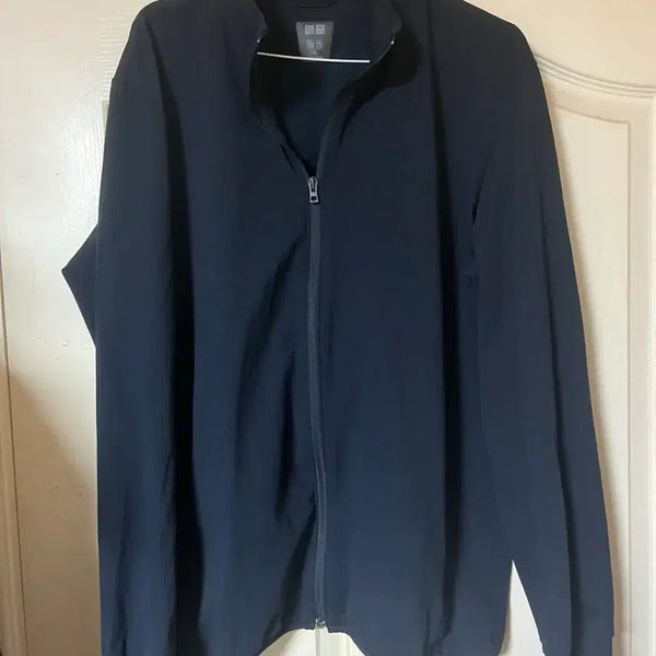 [BUNJANG] Uniqlo Zip-Up Jacket Navy / 유니클로 집업 자켓 네이비