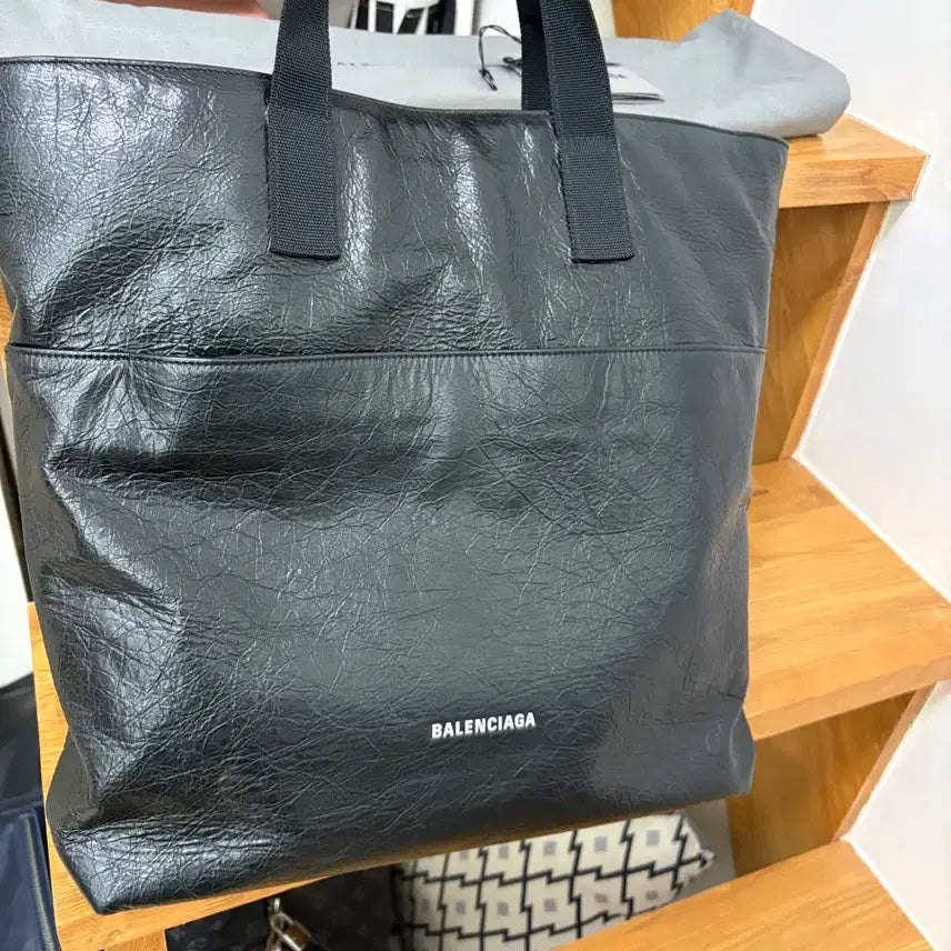 [BUNJANG] Balenciaga Tote Bag Black / 발렌시아가 토트백 블랙