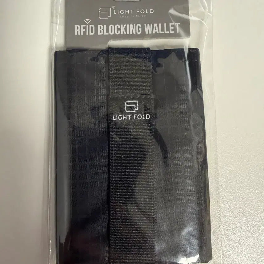 [BUNJANG] Lightfold RFID Blocking Minimal Wallet Black / 라이트폴드 RFID 차단 미니멀 지갑 블랙