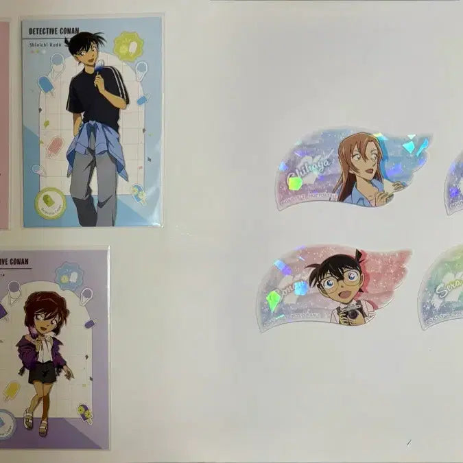[BUNJANG] Detective Conan Animate Exclusive Event Bonus Stickers & Postcards / 럽코난 굿즈 상점 애니메이트 특전 증정 이벤트