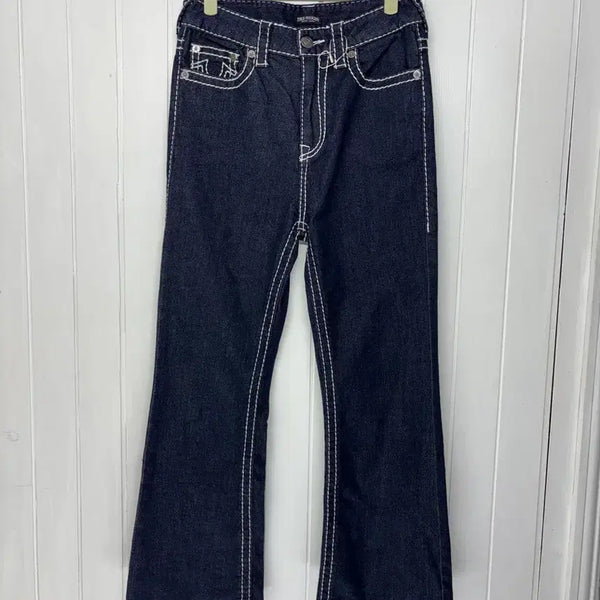[BUNJANG] True Religion Women's Bootcut Denim Pants Size 27 / 트루릴리젼 부츠컷 데님 팬츠 여성27인치 ㅡ0722