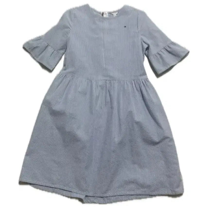 [BUNJANG] Tommy Hilfiger Kids Striped Seersucker Dress Size 16 / 타미힐피거 스트라이프 시어서커 원피스