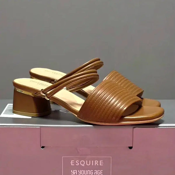 [BUNJANG] Esquire Portfolio Lambskin Sandals / 에스콰이아 포트폴리오 양가죽 샌들 [새상품]