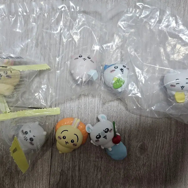 [BUNJANG] Chiikawa Marching Together 3 Figures Set (5 Types + 2 Bonus Types) / 치이카와 나란히 행진3 피규어 5종 세트+2종 피규어