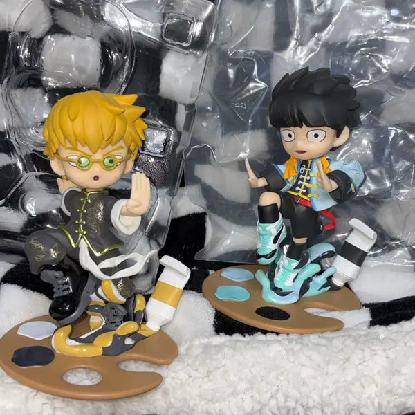 [BUNJANG] Mob Psycho 100 Kageyama Shigeo & Reigen Arataka PalVerse Pale Figure Bundle Set / (일괄)모브사이코 100  카게야마시게오 레이겐 차이나 팔버스 피규어