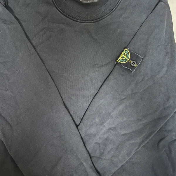 [BUNJANG] Stone Island Sweatshirt Black / 스톤아일랜드 맨투맨 블랙