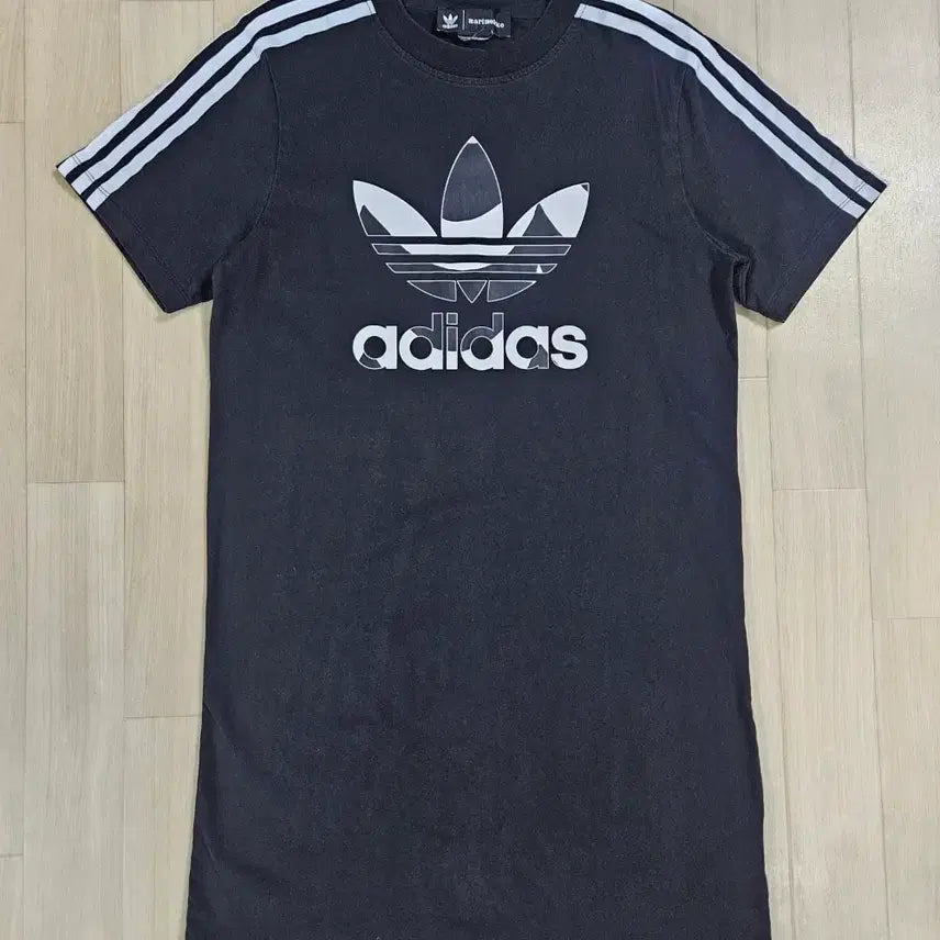 [BUNJANG] Adidas Marimekko Collaboration Black Dress Size S / 아디다스 마리메꼬 콜라보 블랙 원피스 S