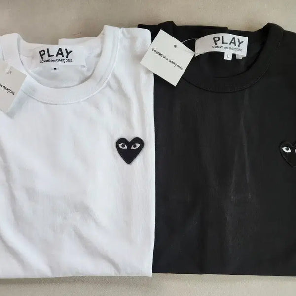 [BUNJANG] Comme des Garçons Black Emblem Short Sleeve T-Shirt / 꼼데가르송 반팔 블랙와펜