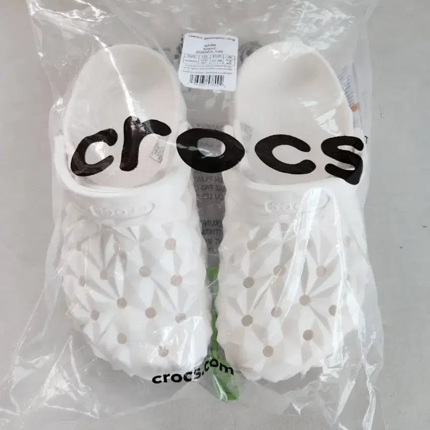 [BUNJANG] Crocs Classic Geometric Clogs / 크록스 지오메트릭