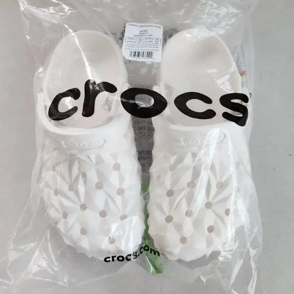 [BUNJANG] Crocs Classic Geometric Clogs / 크록스 지오메트릭