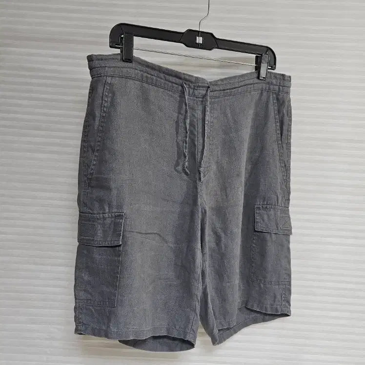 [BUNJANG] SAKS FIFTH AVENUE Men's 100% Pure Linen Banding Shorts / (U.S.A.)SAKS  FIFTH AVENU퓨어린넨100%남성  밴딩반바지