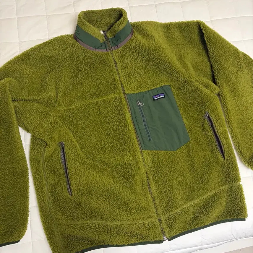 [BUNJANG] Patagonia Retro-X Green XL Jacket / 파타고니아 레트로x 그린XL