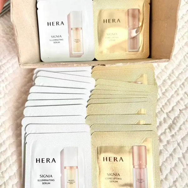 [BUNJANG] Hera Signia Illuminating Serum & Core Lifting Serum (50 ea each) / 헤라 시그니아 일루미네이팅 세럼 / 코어 리프팅 세럼