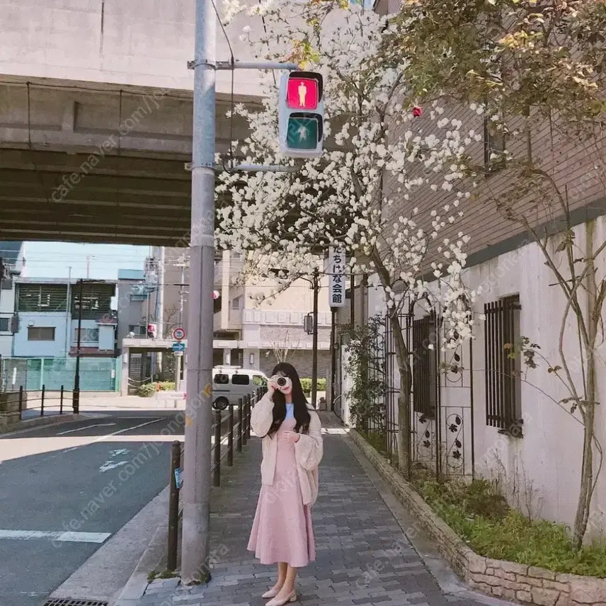 [BUNJANG] Mayyoon Yoon Seo-ah Belle One-Piece Dress Pink / 메이윤 윤서아 벨원피스 핑크원피스
