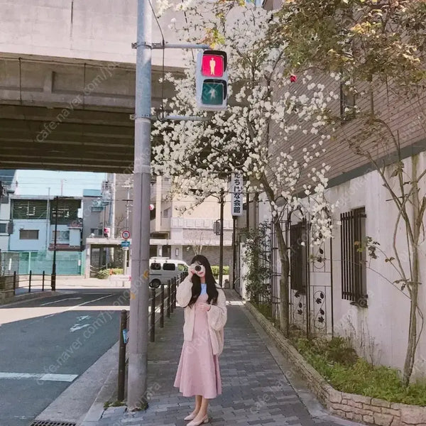 [BUNJANG] Mayyoon Yoon Seo-ah Belle One-Piece Dress Pink / 메이윤 윤서아 벨원피스 핑크원피스