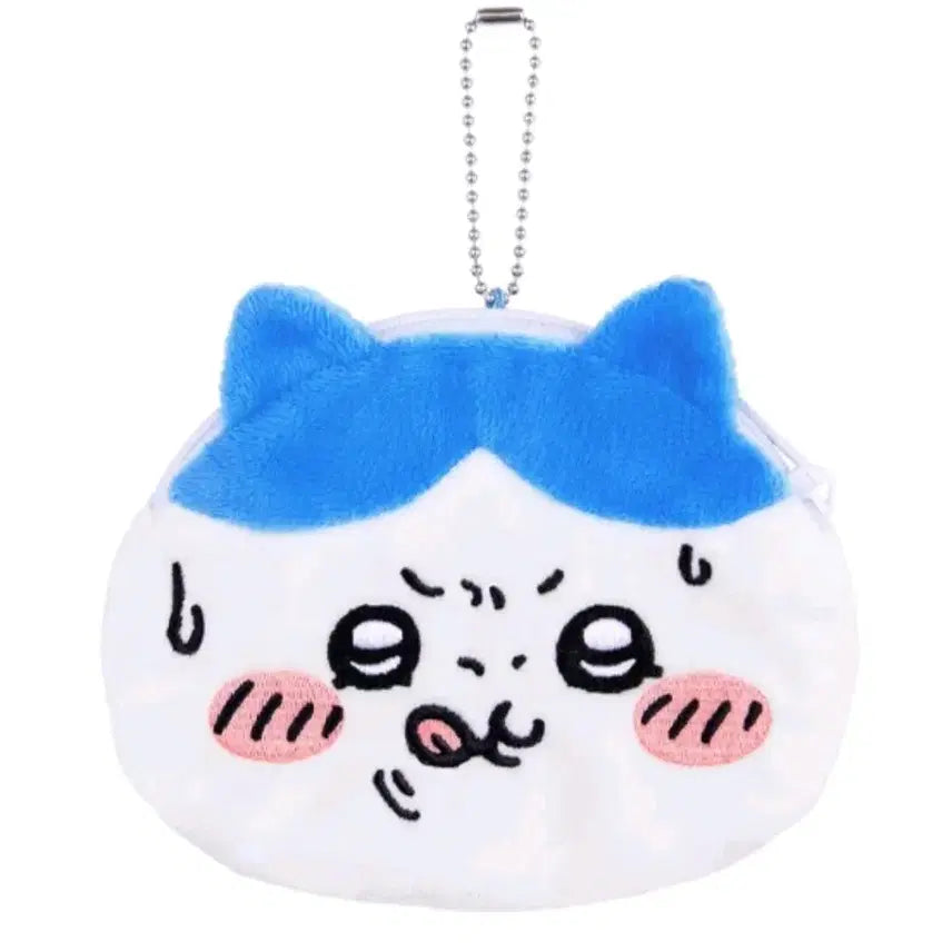 [BUNJANG] Chiikawa Hachiware Ganbare Pouch Keyring (Sealed) / (미개봉) 치이카와 하치와레 간바레 파우치 키링