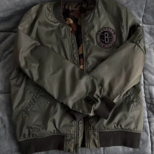 [BUNJANG] Vintage Brooklyn Nets Team Reversible Jacket / 빈티지 브루클린 네츠 팀 자켓