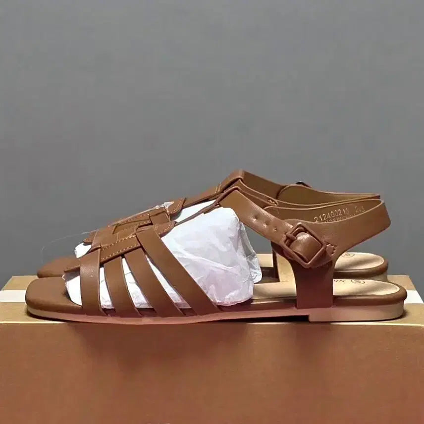 [BUNJANG] Attibe Woven Buckle Strap Sandals / 아띠브 짜임 버클 스트랩 샌들 [새상품]