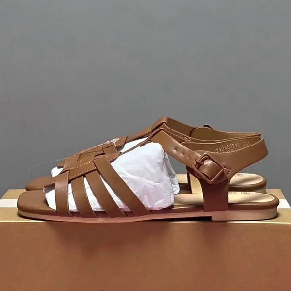 [BUNJANG] Attibe Woven Buckle Strap Sandals / 아띠브 짜임 버클 스트랩 샌들 [새상품]