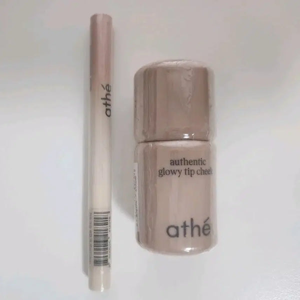 [BUNJANG] Ate By The Face Shop Soi Move Glow Tip Cheek & Moody Nude Lip Pencil Bundle Set / 아떼 소이모브치크, 무디누드립펜슬 일괄 판매합니다