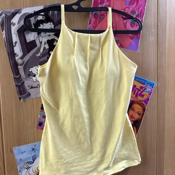 [BUNJANG] Andar Size 4 Sleeveless Top / 안다르 4사이즈 캡나시