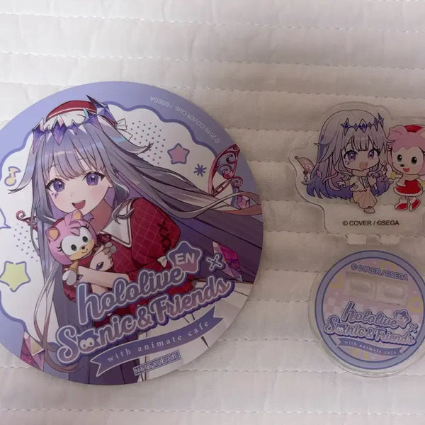 [BUNJANG] Hololive EN Koseki Bijuu Animate Sonic Collaboration Goods Bundle Set / 홀로라이브 EN 코세키 비쥬 애니메이트 소닉 콜라보 굿즈 일괄 판매