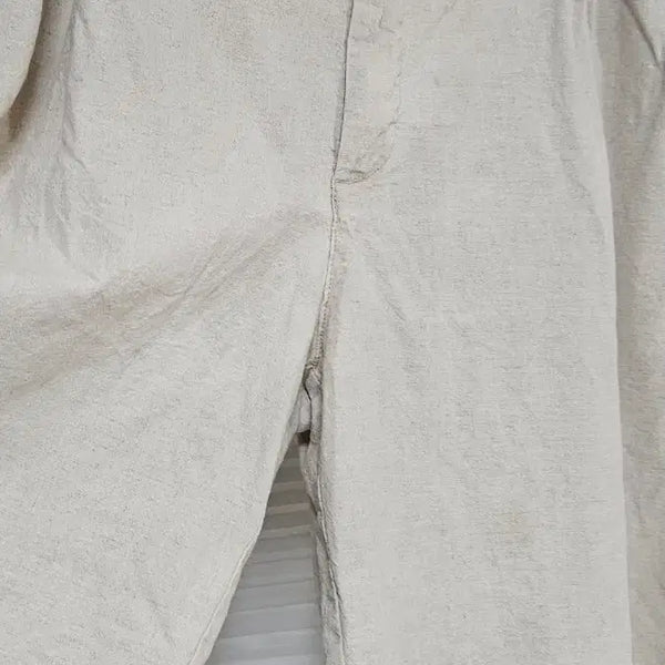 [BUNJANG] Van Heusen Men's Linen-Cotton Shorts (40-inch, Big Size) / 1회실착(40인치) VANHEUSEN  남성 린넨코튼반바지/ 빅사이즈